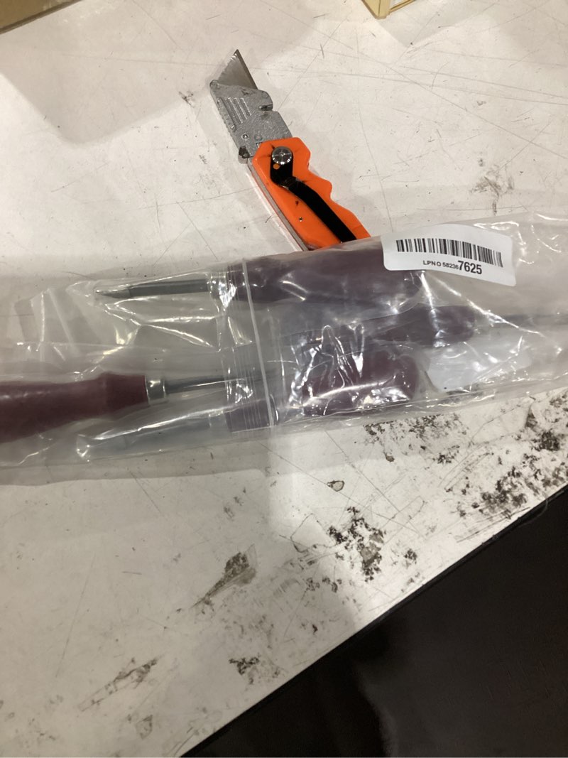 Condition photo showing New/Like New for 4 pcs leather edge bevelers - leather beveler tool for edge finishing and diy leathercraft, leather edge beveler tool gift for leather artisans, diy enthusiasts (0.8mm,1mm,1.5mm, 2mm) red, silver
