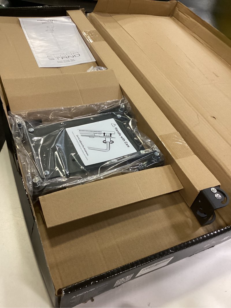 Condition photo showing New/Like New for AboveTEK Security iPad Kiosk Floor Stand, Anti-Theft POS Tablet Stands for Retail Business, Height Adjustable Tablet Floor Stand, 360° Swivel Universal Locking Holder Fits 9.7"-13" iPads/iPad Pro/Air Black