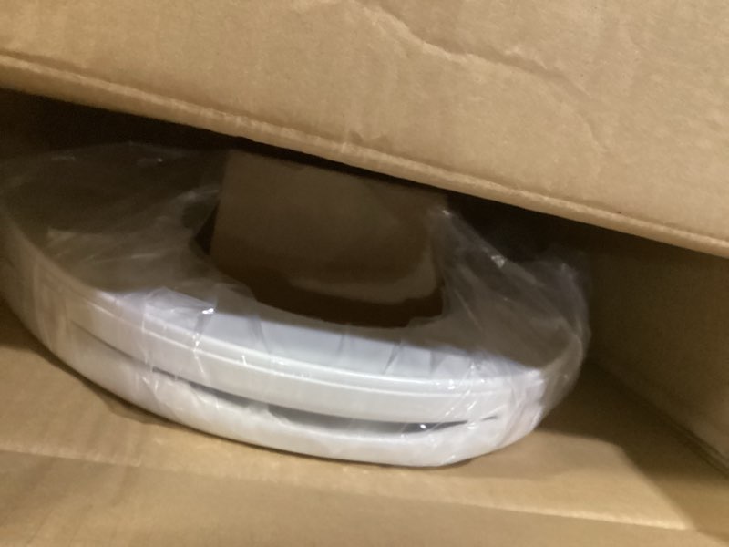 Condition photo showing New/Like New for Elongated Bidet Toilet Seat – Non-Electric, Slow-Close Lid, Adjustable Water Pressure, Self-Cleaning Dual Nozzles for Frontal & Rear Wash – Hygienic Fresh Water Bidet Seat with Brass Inlet (Elongated)