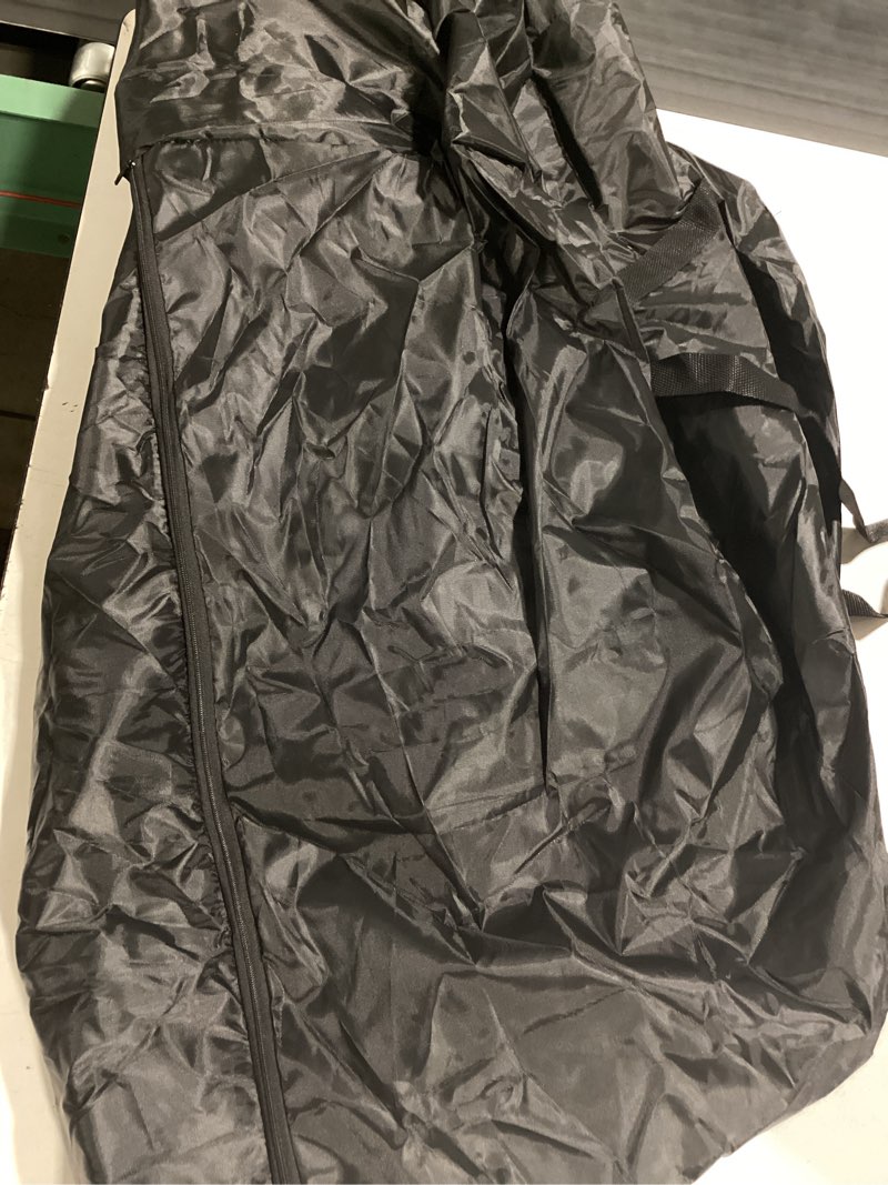 Condition photo showing Good Condition for storage bag, waterproof fabric cushion storage bag with zipper and handles-ideal for outdoor indoor patio furniture, clothes, pillows, christmas tree, and more -black