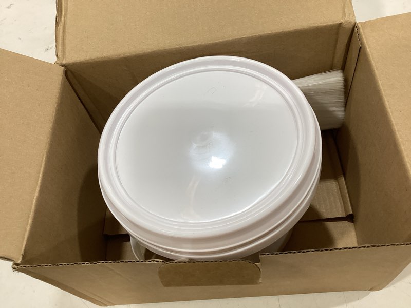 Condition photo showing Good Condition for masking liquid tape, transparent peelable coating, used for priming window painting, metal, wood, glass, plastic, non-porous painted surfaces(with brush