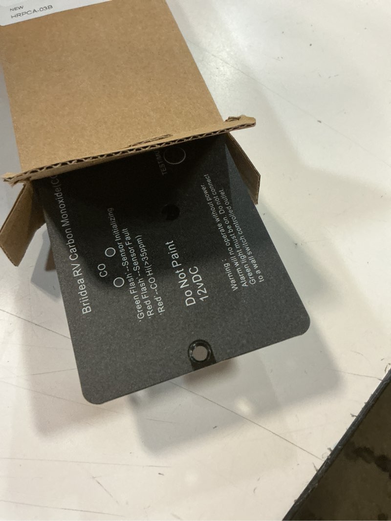 Condition photo showing Good Condition for rv carbon monoxide & propane gas alarm, briidea dual lp/co alarm with separate led indicator light, metal housing, 100db loud alert, flush mount, compatible replacement for safe-t-alert 30-442 series 6.4in*2.6in*0.6in