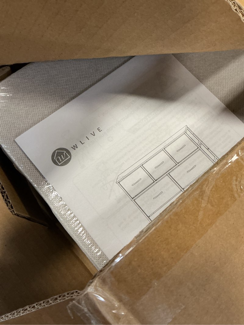 WLIVE 9-Drawer Dresser, Fabric Storage Tower for Bedroom, Hallway, Closet, Tall Chest Organizer Unit