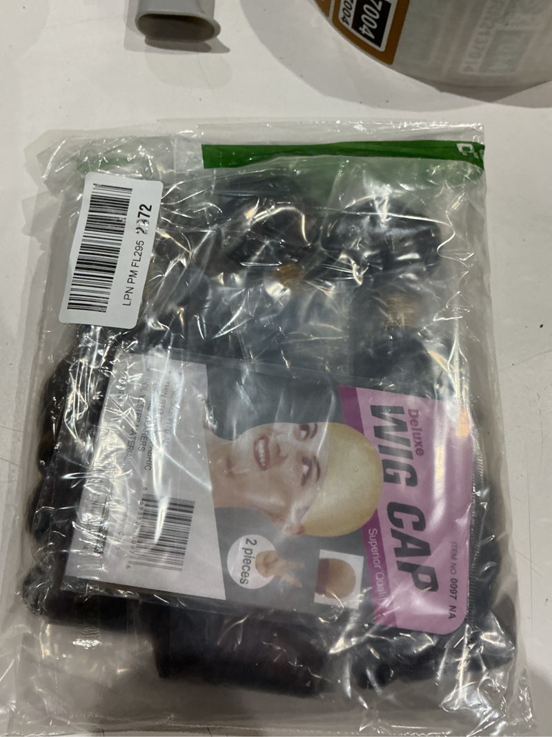 Condition photo showing Good Condition for nylon  nude wig cap (2 pack)