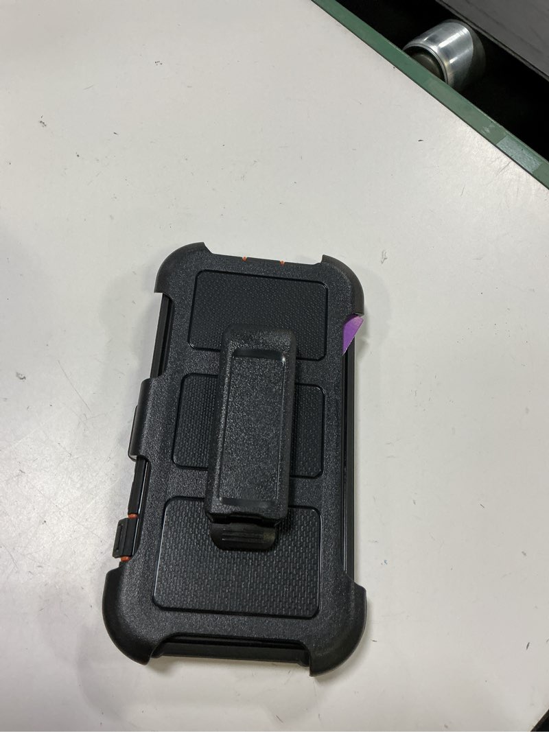 Condition photo showing New/Like New for for defender phone case iphone 16 e case with belt clip, for shockproof iphone 16e phonecase rugged, 2 layers of sturdy for iphone16e cases heavy duty, military-grade cover for 16ecase black & orange black+orange
