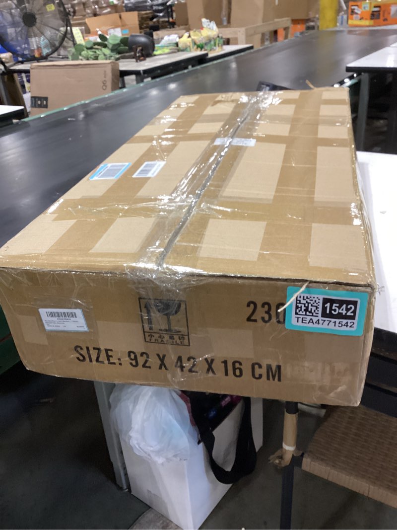 Condition photo showing Good Condition for barydat 3 pcs 3 x 16.4 ft reed fence roll, 85% shade bamboo privacy screen, natural decorative reed 