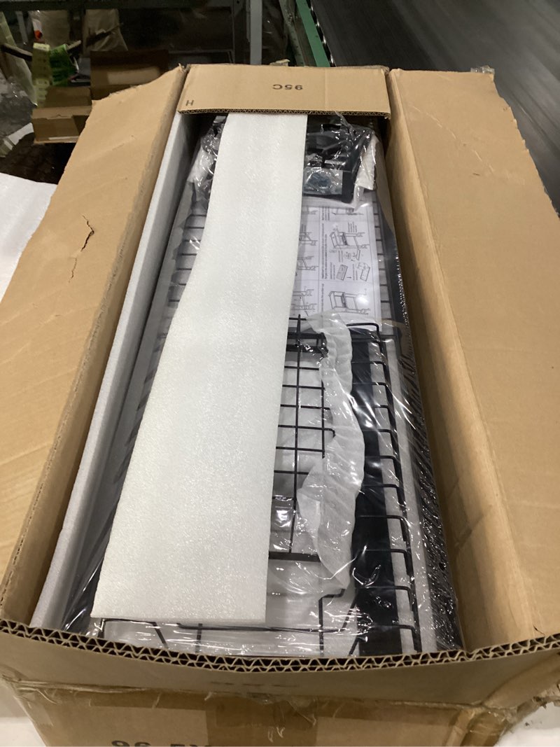 Condition photo showing Good Condition for Over The Sink Dish Drainer Drying Rack 3 Tiers with Cover, Keep Kitchen Sink Shlef Organized Space-Saving Dish Drying Rack, Large Stainless Steel Sink Dish Rack for Dishes, Bowls, Cutlery (37.4"w)