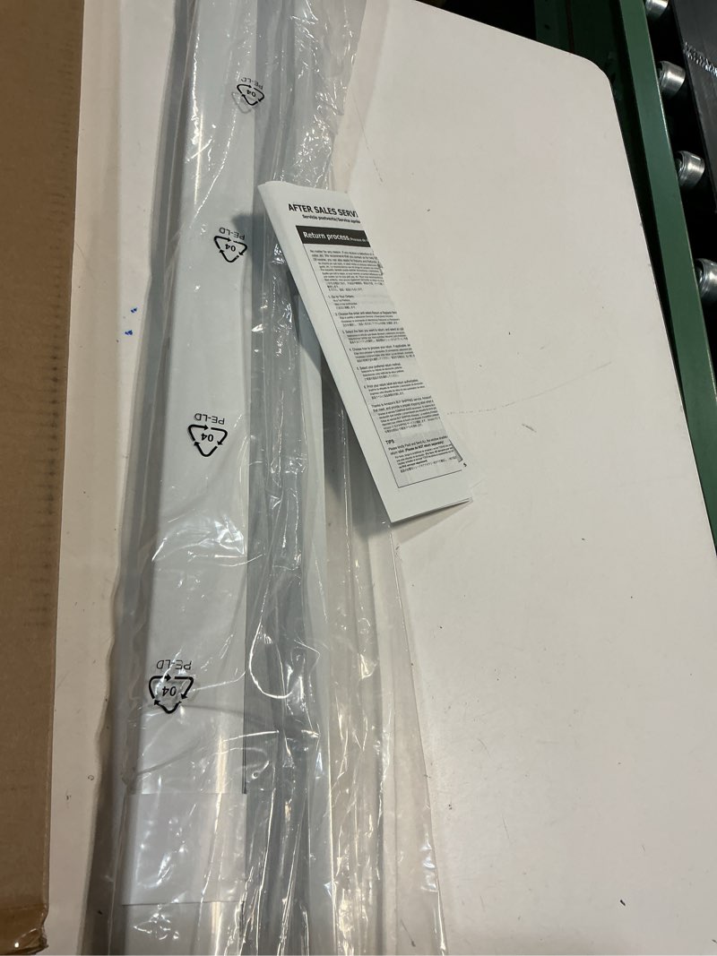 Condition photo showing Good Condition for LazBlinds No Tools No Drill Cordless Cellular Shades, Blackout Light Blocking Honeycomb Shades for Home, Thermal Insulation Blinds for Windows, 34" W x 36" H, White Blackout-white 34" W x 36" H