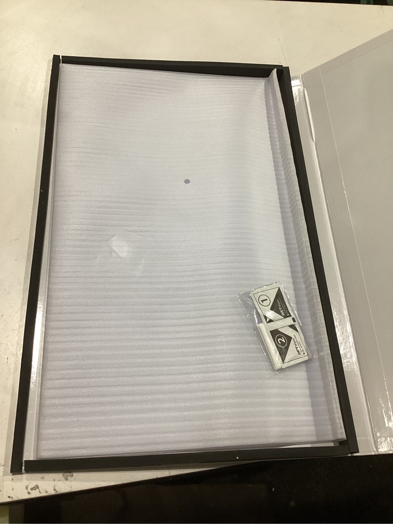 Condition photo showing New/Like New for anti blue light screen filter, universal blue light blocking screen protector panel for 23, 23.6, 23.8, 24 inches diagonal desktop computer led pc monitor- widescreen monitor frame hanging type
