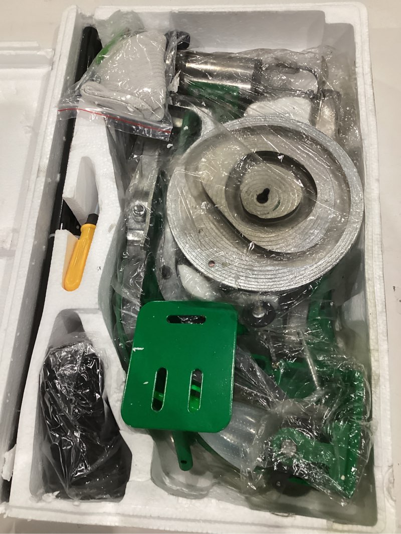 Condition photo showing Good Condition for manual leather sewing machine hand shoe cobbler stitching repair mending machine patcher dual cotton nylon line sewing machine
