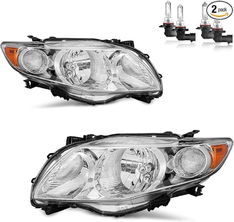 Headlight assembly for Toyota