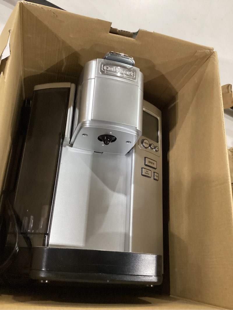 Condition photo showing Good Condition for cuisinart premium coffee makers 1 cup reusable filter cup espresso machine & coffee-maker combos