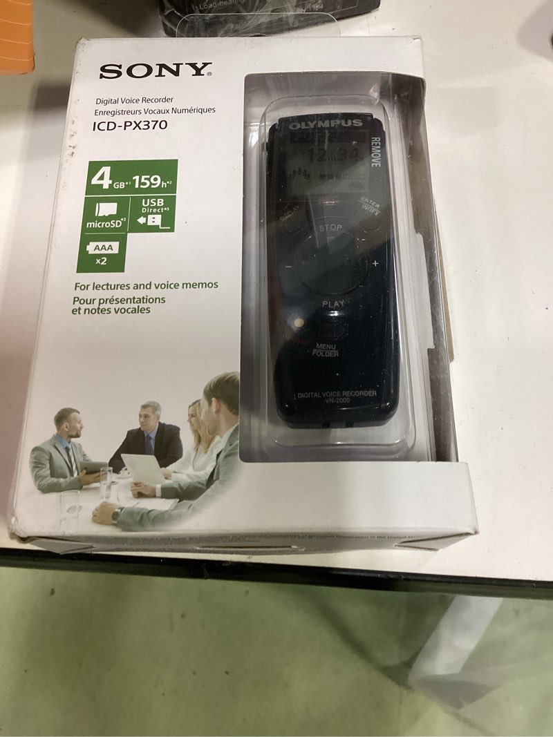 Condition photo showing Good Condition for Sony ICD-PX370 Mono Digital Voice Recorder with Built-In USB Voice Recorder,black PX370 - Mono Recorder