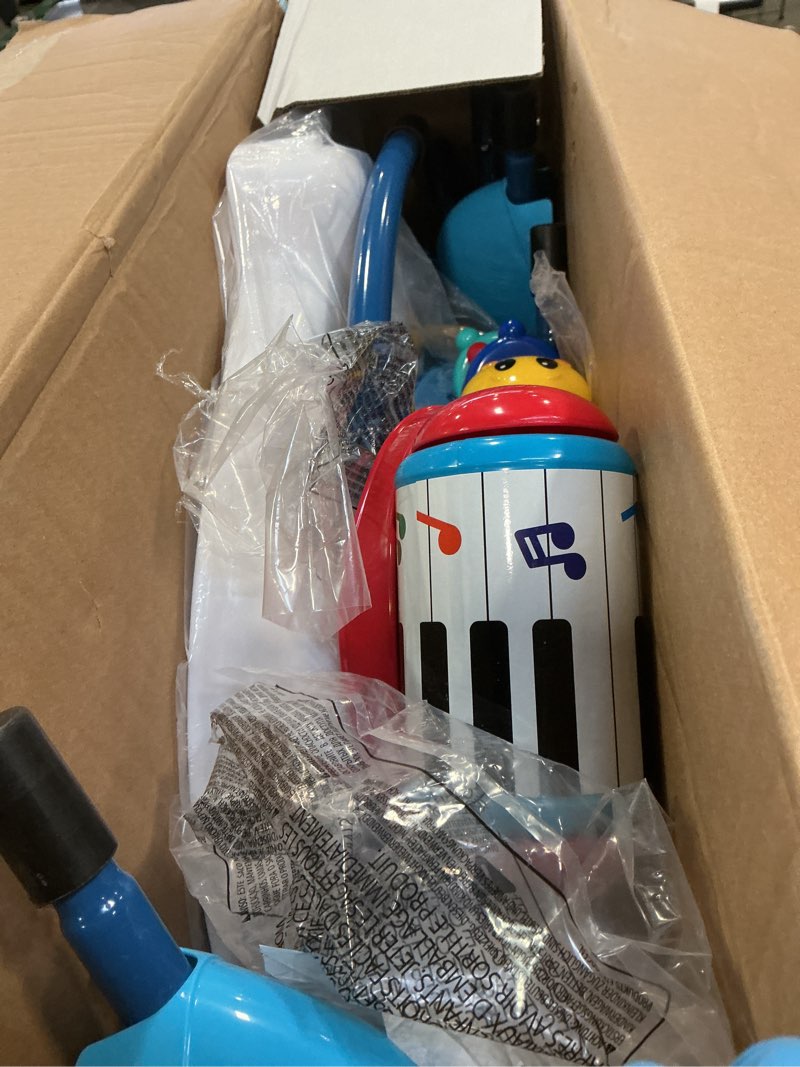 Condition photo showing As Is for Baby Einstein Neighborhood Symphony Activity Jumper Infant Entertainer with Lights and Melodies, Age 6 months +, Max weight 25 lbs., Unisex