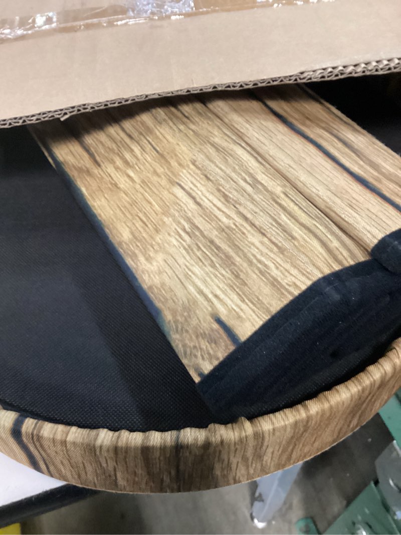 Condition photo showing New/Like New for sorbus foldable storage ottoman with lid log print