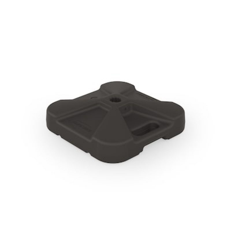 suncast 3.45-lb black hdpe plastic patio umbrella base