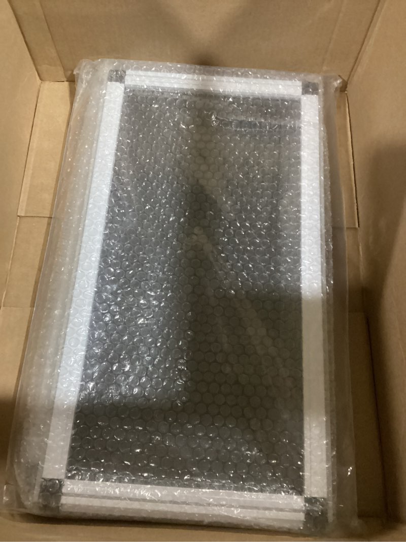 Condition photo showing Good Condition for expandable window screen, 2 pack adjustable window screen (10" h x 19" - 36" w) - small replacement window screens with frame, durable replacement screen for window 2 packs?10" h x 19" - 36" w?
