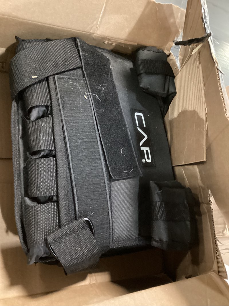 Condition photo showing As Is for CAP Barbell Adjustable Weighted Vest | Various Sizes 20lbs-S