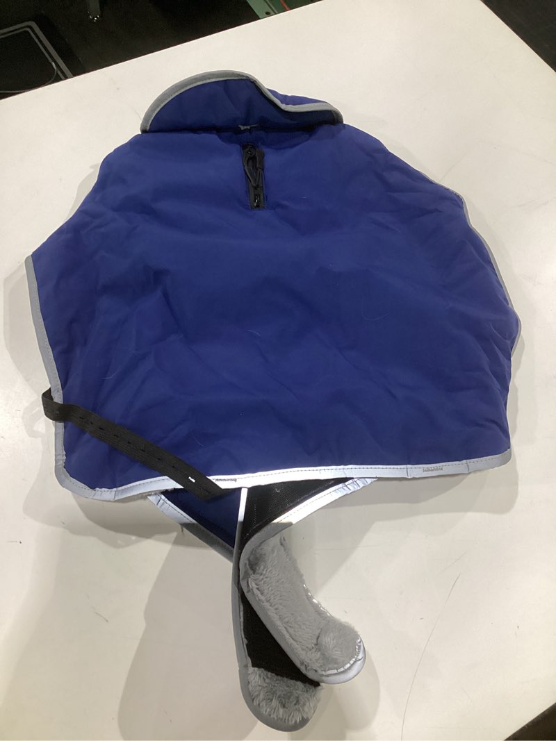 Condition photo showing Good Condition for migohi warm dog coat winter dog jacket,waterproof cold weather coats for dogs,fleece jacket for small medium large dogs,reflective thick fleece vest with leash hole navyblue large