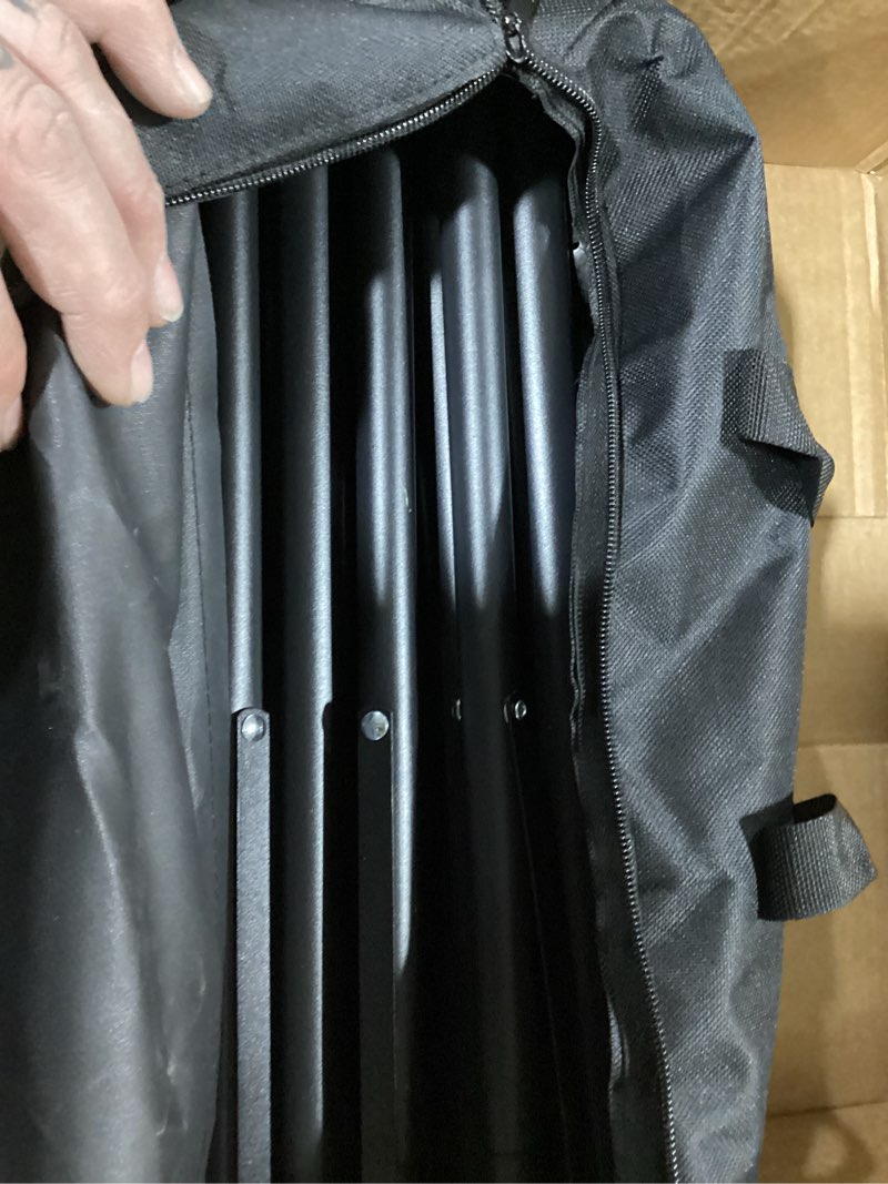 Condition photo showing Good Condition for Hemmotop Photo Backdrop Stand, 10x7ft (WxH) Background Stand for Photoshoot, Backdrops Support kit with Carry Bag for Parties, Photography, Projector Screen, Wedding, Decoration, Balloons
