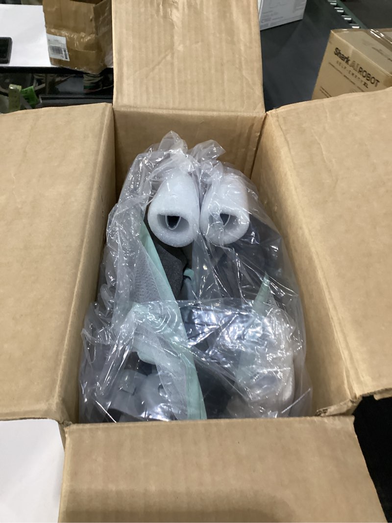 Condition photo showing New/Like New for Electric Baby Swing for Infants to Toddler, Portable Swing Rocker with 5 Point Harness, 5 Sway Speed, Bluetooth,12 Preset Lullabies with Remote Control, Infant Swing for Baby Boys & Girls, Grey Gray