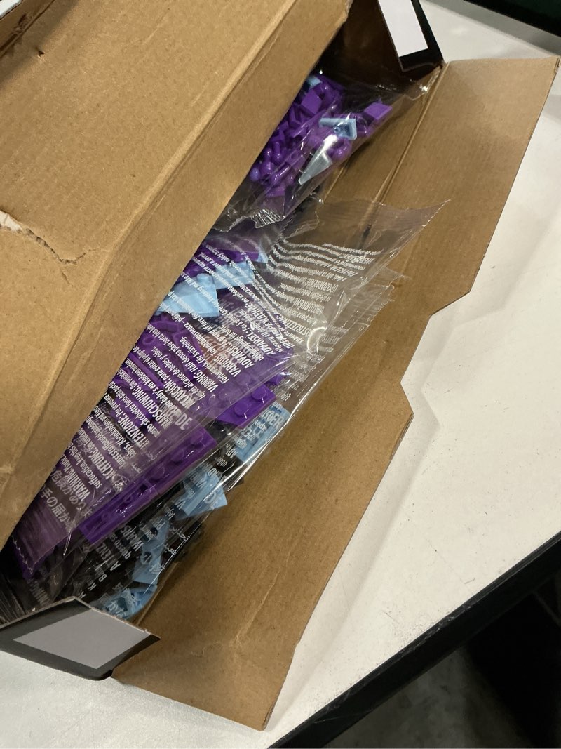 Condition photo showing Good Condition for mattel brick shop masters of the universe skeletor bust collector building set (503 pieces) for collectors