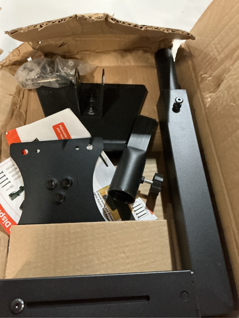 Condition photo showing New/Like New for starlink mount, adjustable starlink wall mount gen 3 with telescoping support arm, rustproof, weatherproof for concrete walls and wood walls, easy installation black 9.4-14.5 inches starlink mount