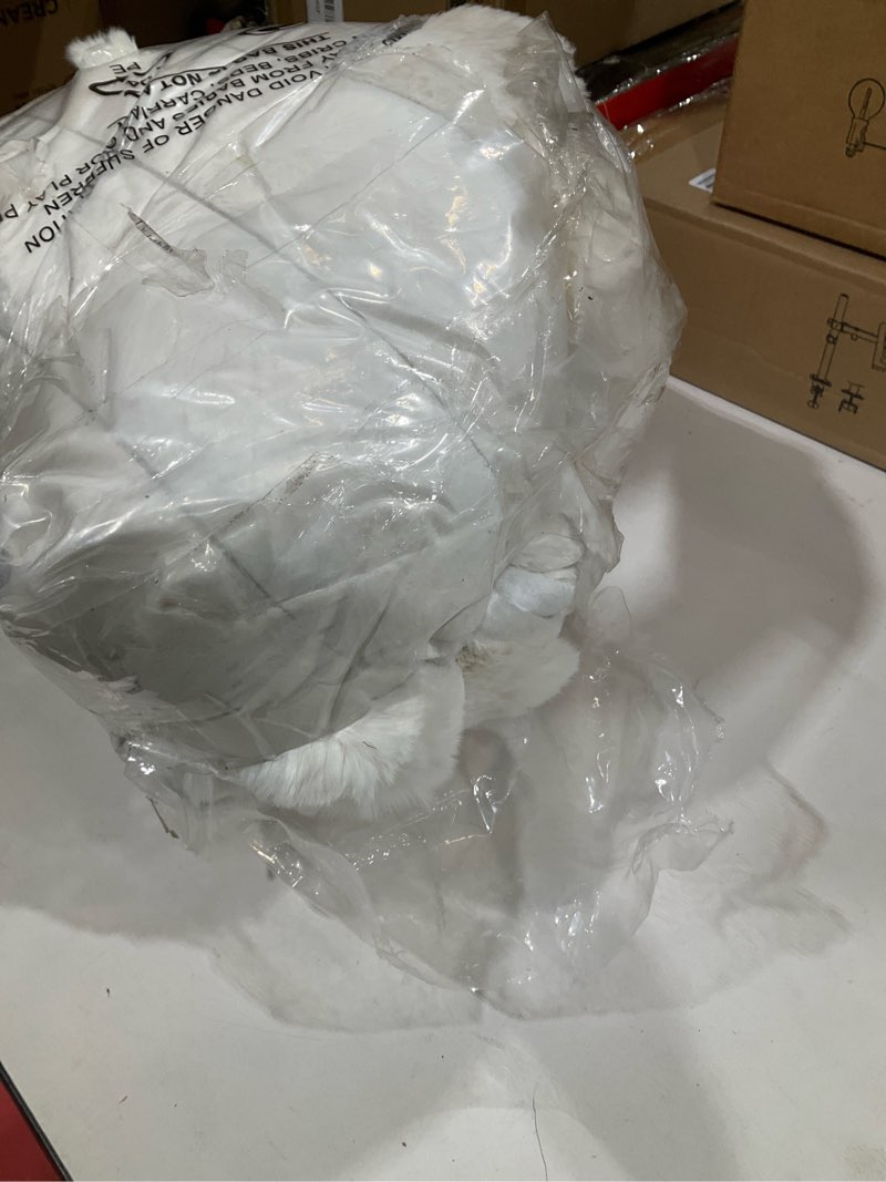 Condition photo showing Good Condition for xslive cream fuzzy dog couch cover 36x8.2