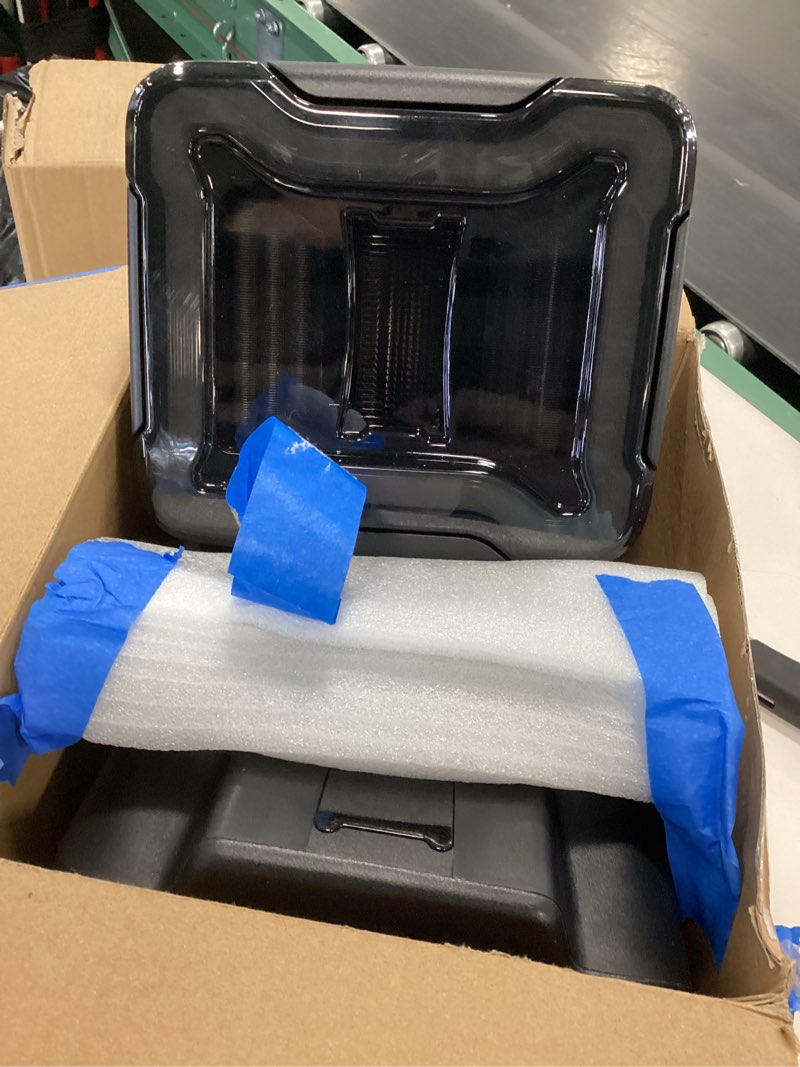 Condition photo showing Good Condition for Smoked LED Tail Lights for 2018-2026 Je ep Wrangler JL, Full Function Rear Lamp with Reverse/Brake/Turn Signal/Running/Side Marker Lights, Plug & Play Replacement for Halogen Stock Light