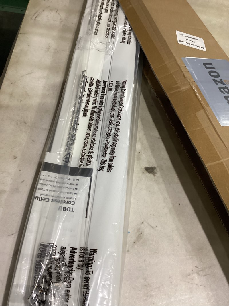 Condition photo showing Good Condition for unishades top down bottom up cordless cellular shades, 40×64 in, white | light filtering fabric, energy-efficient honeycomb design, insulation, uv protection white - light filtering 40" w × 64" h