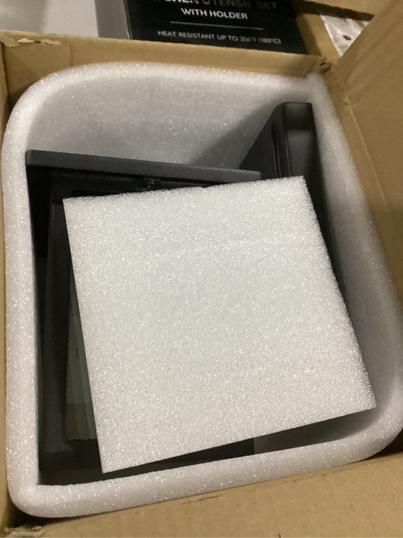 Condition photo showing Good Condition for Outdoor Wall Lantern, Exterior Waterproof Wall Sconce Light Fixture, Black Front Door Mounted Lighting with Clear Glass, Anti-Rust Porch Lamp Black 8.08 inch