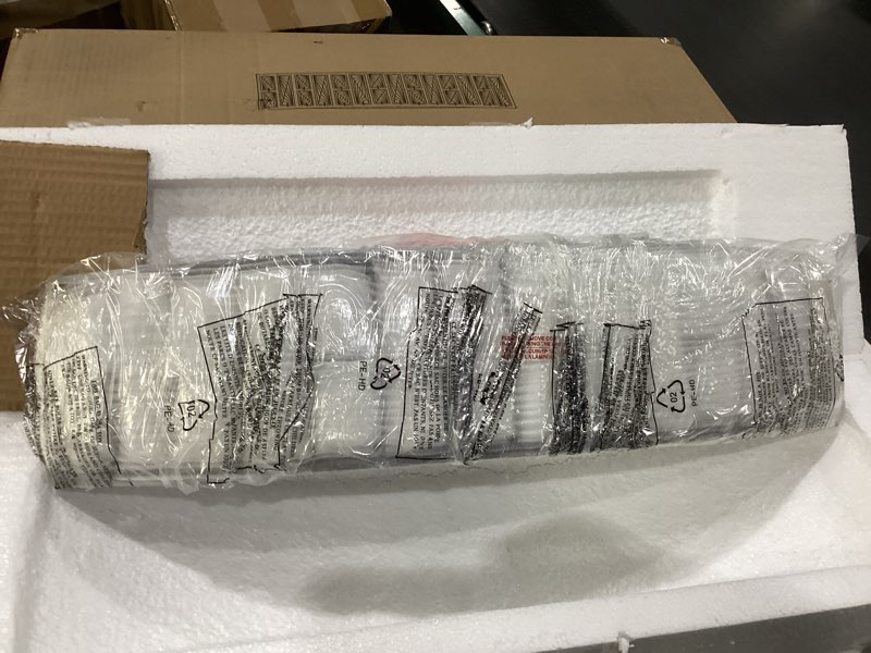 Condition photo showing Good Condition for 24" Bathroom Vanity Light,Modern Crystal Glass Vanity Light Over Mirror,Gold Wall Light Suitable for G9 Bulb. (Gold, 24inch-5-light) 24inch-5-light Gold