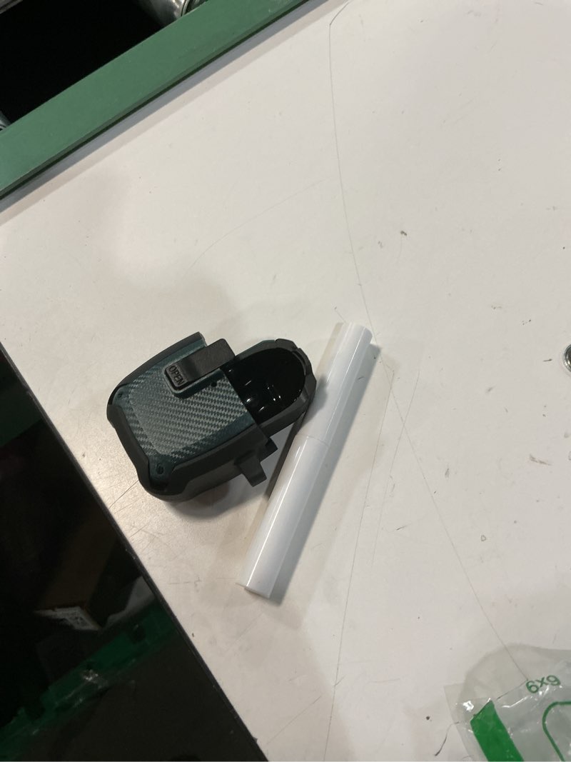 Condition photo showing As Is for google pixel buds pro & pro 2 case with cleaner kit, military shell protective cover with lock & car