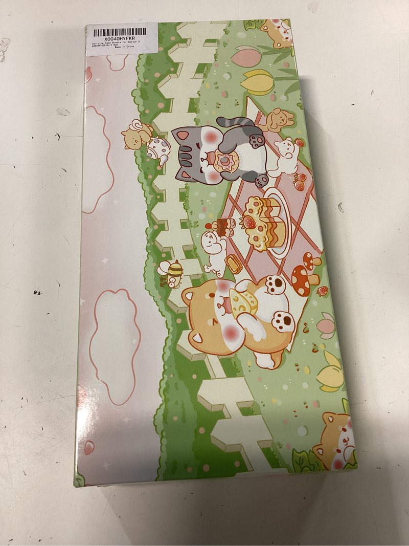 Condition photo showing New/Like New for GLDRAM Carrying Case Bundle for Nintendo Switch 2 (2025), Portable Accessories Kit with Hard Shell Travel Storage Bag, TPU Diamond Pattern Protevtive Cover, Screen Protevtor & 8 Thumb Grips