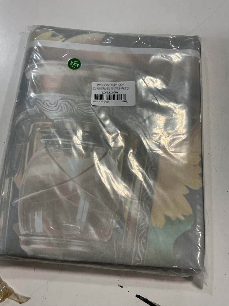 Condition photo showing New/Like New for xckali happy st. patrick's day backdrop green door hat lucky shamrock photography background spring irish st. patrick's day party decoration (8x6ft)