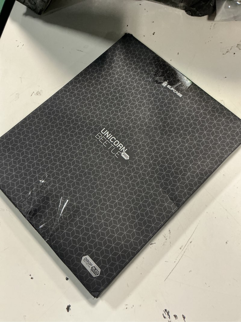 Condition photo showing New/Like New for supcase for ipad air 13 inch case m4/m3/m2 (2026/2025/2024) with pencil holder (unicorn beetle pro), [built-in screen protector & stand] [military-grade protection] cover for ipad air 13 inch, black ipad air 13 inch black