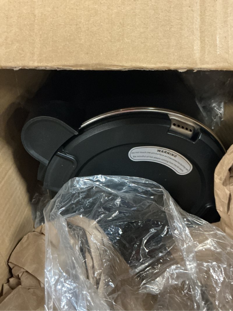 Condition photo showing Good Condition for 55-Cup 10L Commercial Coffee Urn, Festa Essential 750W Double Wall Large Percolate Coffee Maker Stainless Steel Hot Water Urn Dispenser with Double Dripless Faucet, Quick-Brewing for Catering, Black 10L-55Cups