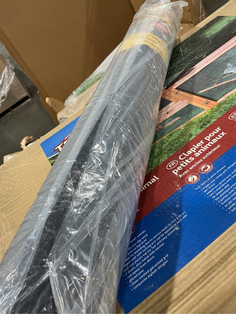 Condition photo showing Good Condition for armor all garage floor runner mat, (108" x 30'), protects surfaces, transforms garage, absorbent, waterproof, durable, trimmable (usa made) (charcoal) charcoal 2'6" x 9' (rectangular)