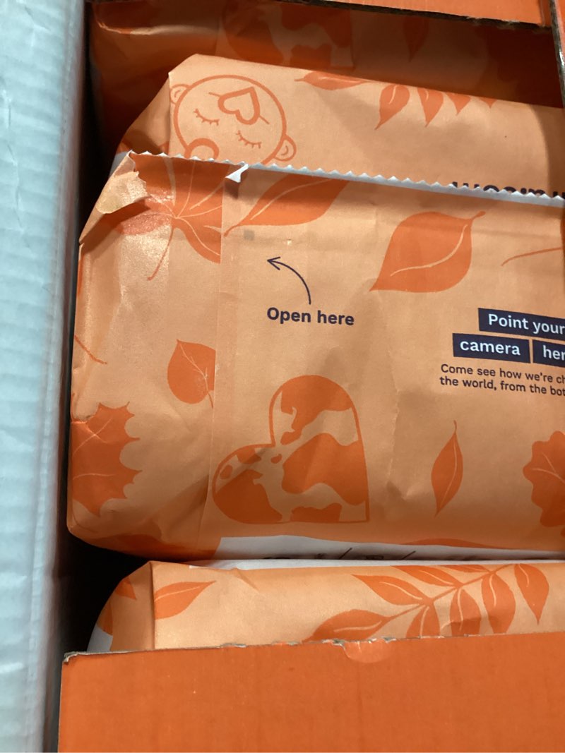 Condition photo showing Good Condition for Pura Hypoallergenic Diapers Size 2 (7-13 lbs) Monthly Pack, Totally Chlorine Free, Wetness Indicator, Suitable for Sensitive Skin, Soft Organic Cotton Comfort, Overnight, 6 Packs of 29 (174 Diapers) Size 2 (174 Diapers)