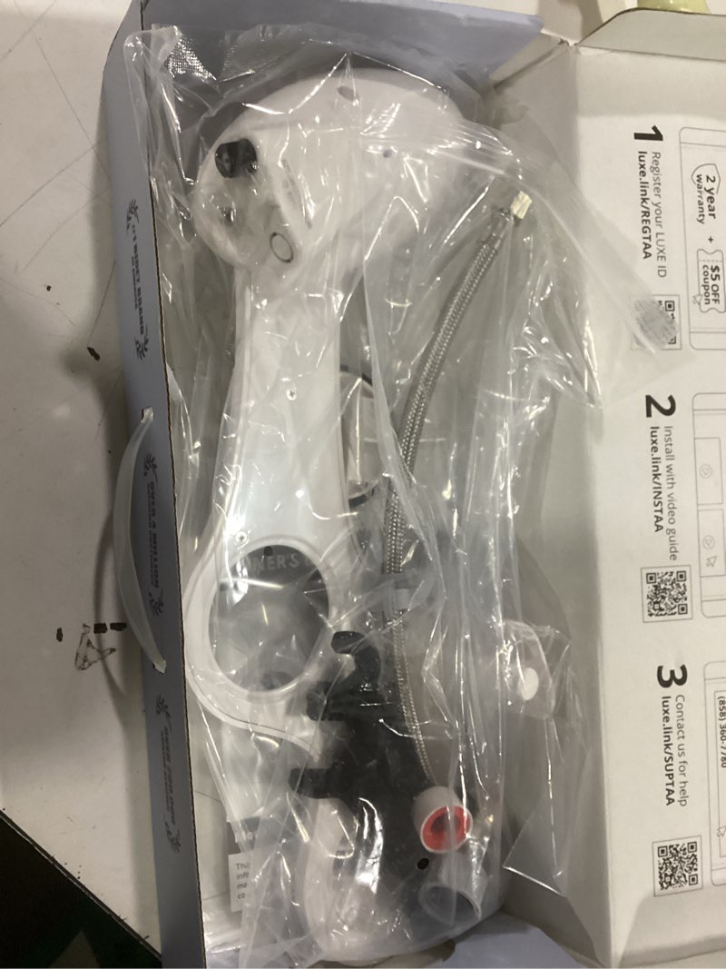 Condition photo showing New/Like New for LUXE Bidet NEO 120 - Single Nozzle, Self-Cleaning, Non-Electric Bidet Attachment for Toilet Seat, Adjustable Water Pressure, Rear Wash (White)