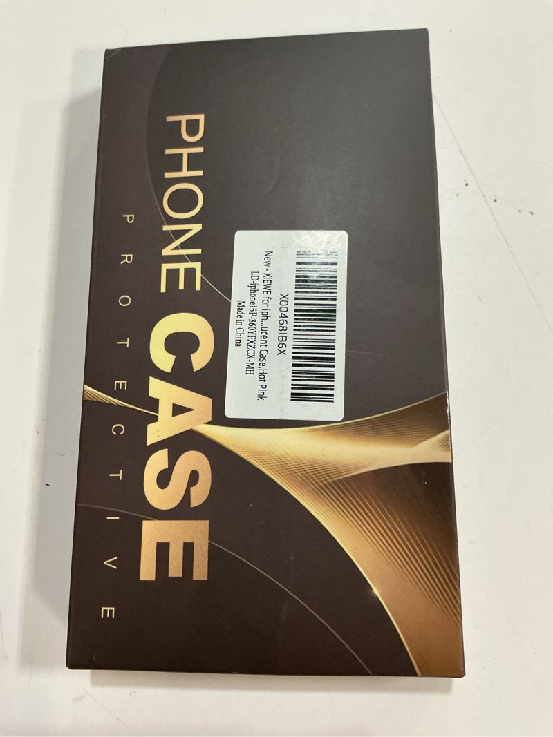 Condition photo showing New/Like New for for iPhone 13 Pro Case 6.1 Inches 360°Rotatable Magnetic Ring Invisible Stand,[Compatible with Mag-Safe] Military Shockproof Frosted Translucent Case,Hot Pink Hot Pink iPhone 13 Pro