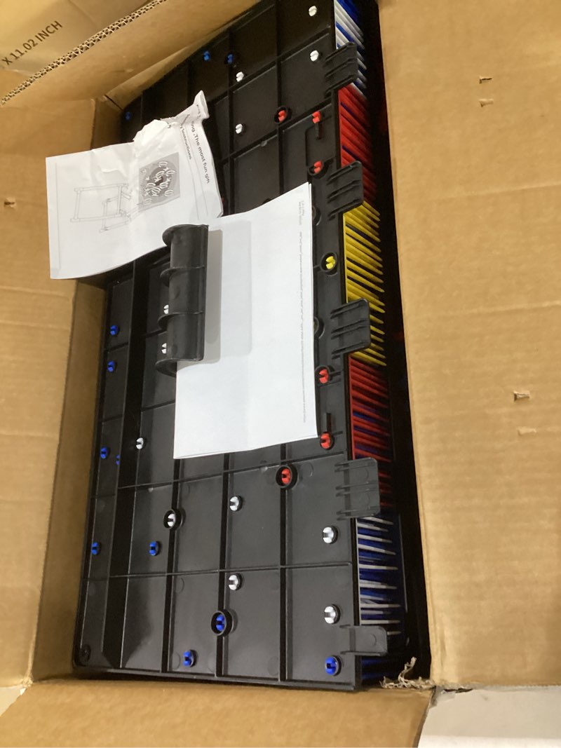 Condition photo showing New/Like New for Axe Throwing Bristle Target with 8 Throwing Axes Set,Axe Throwing Game for Backyard, Indoor &Outdoor,Yard Games,Carnival Games