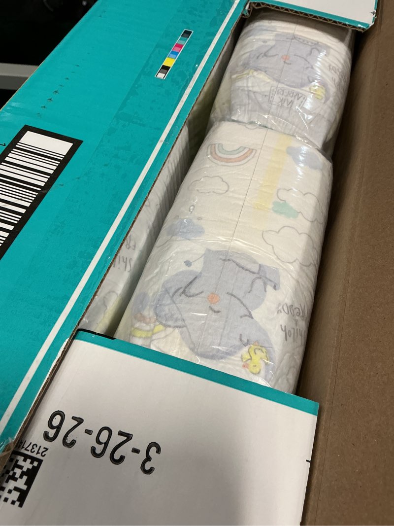 Condition photo showing New/Like New for pampers baby diapers - swaddlers - size 5, 104 count, ultra absorbent disposable infant diaper size 5 104