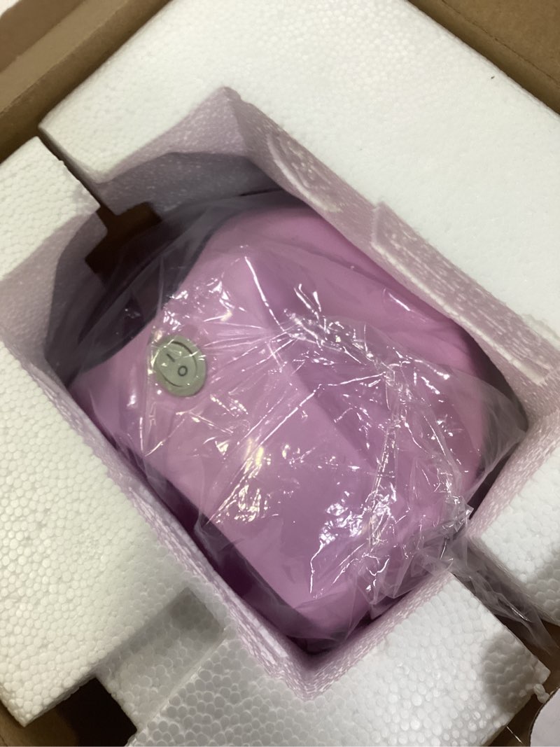 Condition photo showing Good Condition for ice cream maker - 1qt ice cream machine for sorbet, gelato, frozen yogurt and more - kitchen appliances and gadgets by classic cuisine (pink) 8x 8 x 8.75 inches pink