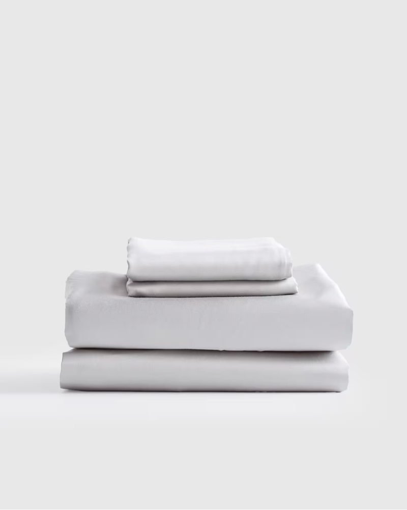 bamboo sheet set solid: light grey(king)