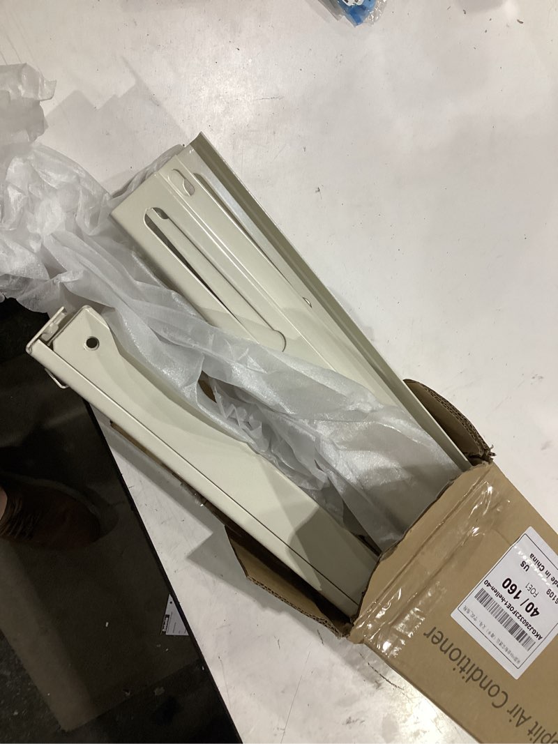 Condition photo showing Good Condition for wecooper mini split ground stand for ductless ac condenser heat pump system.heavy duty adjustable double levels floor stand ground mounting bracket for 9000-18000 btu