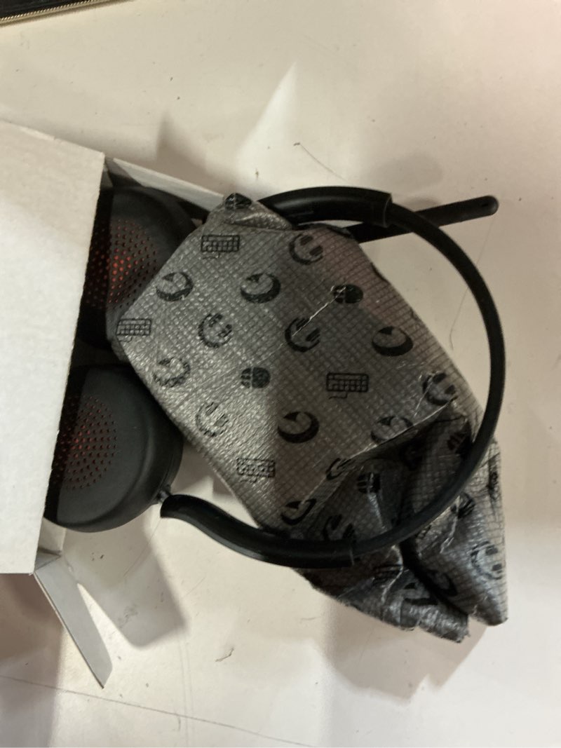 Condition photo showing Good Condition for Wireless Headset with Mic for Work, Bluetooth 5.4 Headphones with AI Noise-Canceling Mic for Clear Calls, Wireless Headsets with Mic Mute & USB A/C Dongle for PC, Computer, Laptop, Black Balck