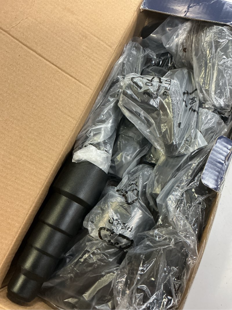 Condition photo showing Good Condition for replacement vacuum attachments & brushes plus universal adapter kit compatible with shop vacs 2-1/4'' 1-7/8'' 1-3/8'' 1-1/4 inch- flexible vacuum crevice attachment tool for shop vac accessories