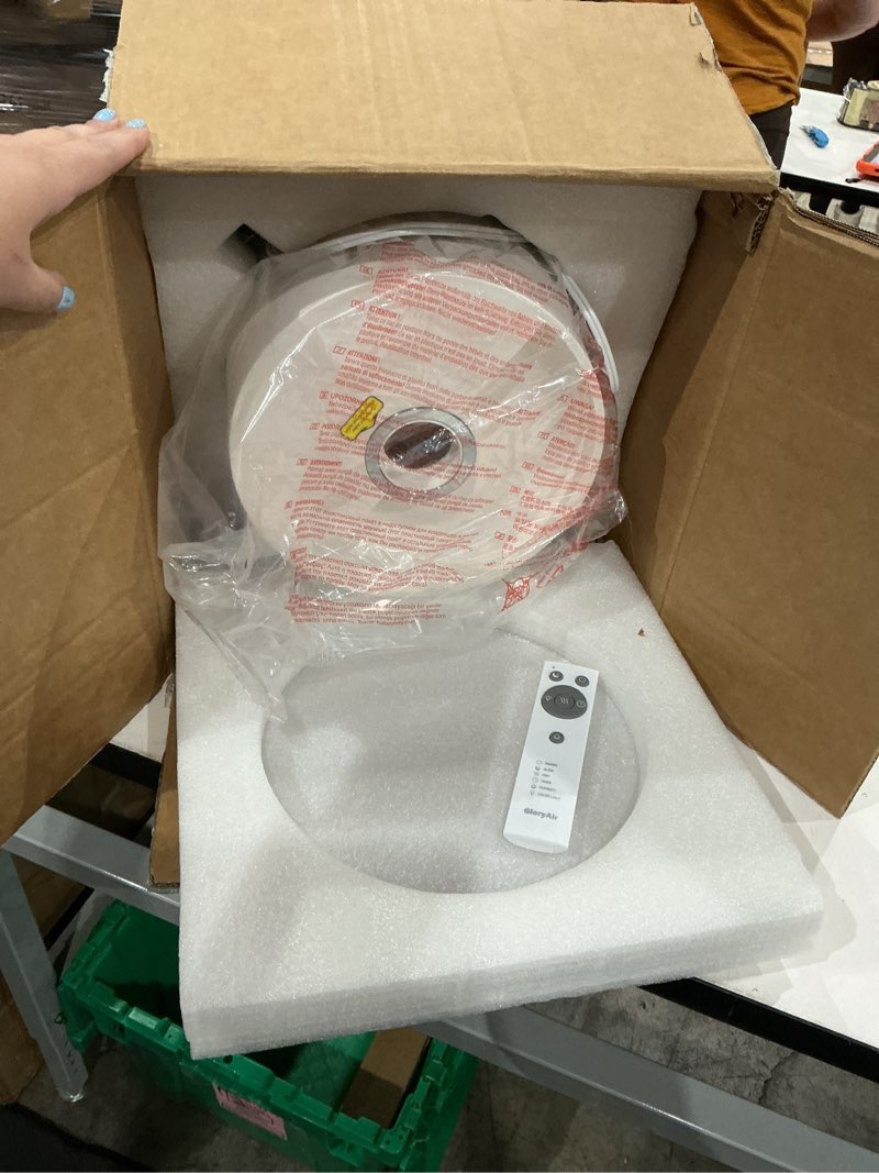 Condition photo showing Good Condition for humidifier large room - gloryair 6.3gal/24l 4x atomizers top fill whose house large cool mist quite humidifiers 1500ml/h for home bedroom 3000 ft² with auto mode for commercial office plants