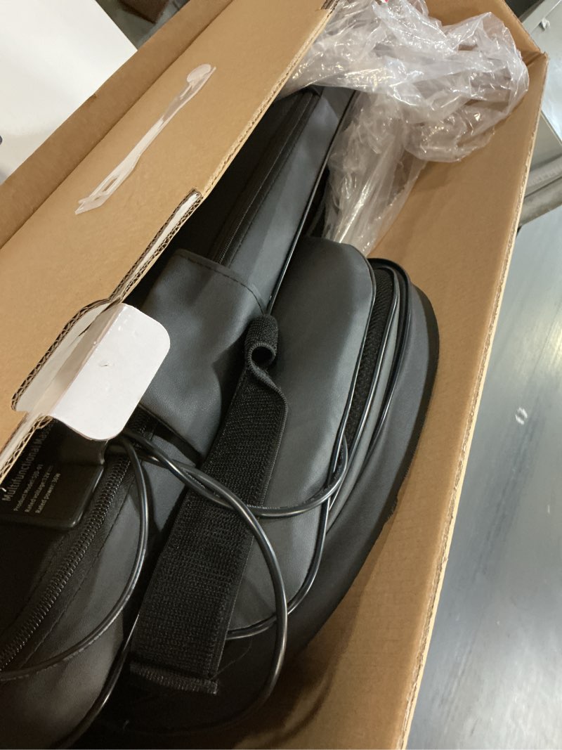 Condition photo showing Good Condition for belhope Shiatsu Neck and Back Massager with Heat, 4D Kneading Back Massager for Pain Relief Deep Tissue, Comfortable Back Massage for Chair, Massage Mat for Home, Valentines Day Gifts for Men Women
